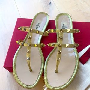 NWT NIB VALENTINO PVC Gladiator Sandal